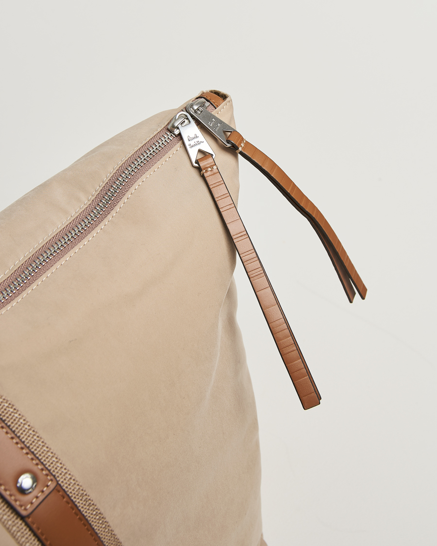 Hombres | Paul Smith Canvas Duffle Holdall Beige | Paul Smith | Canvas Duffle Holdall Beige