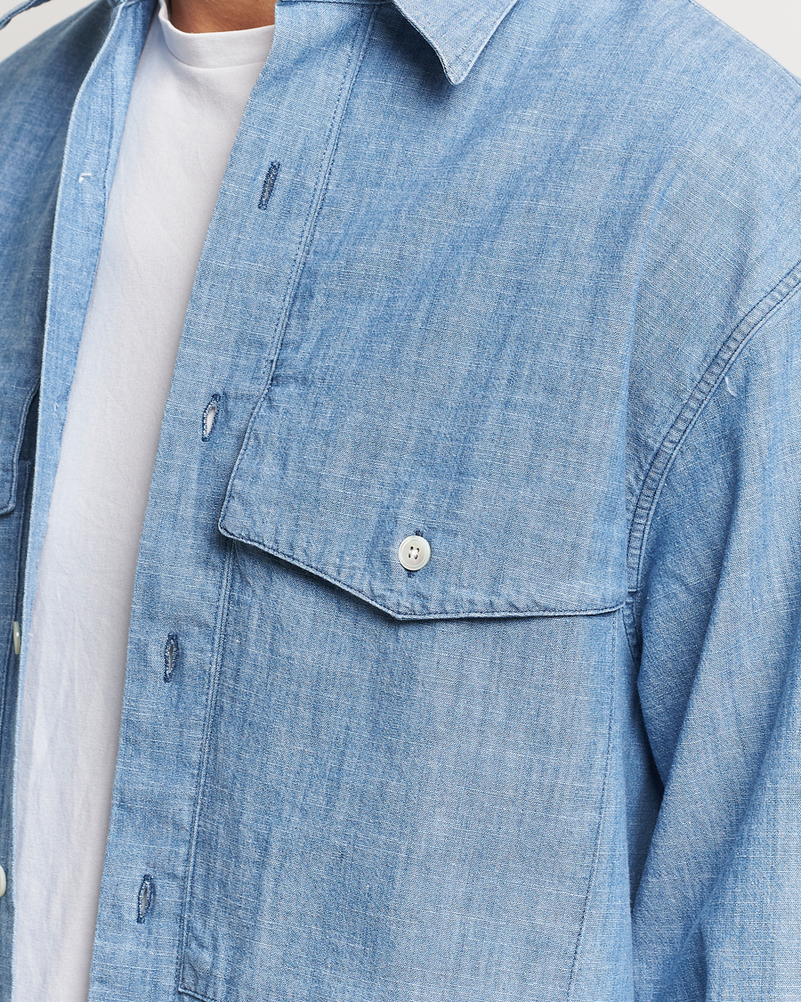 Hombres | Camisas | Sunflower | Note Shirt Mid Blue