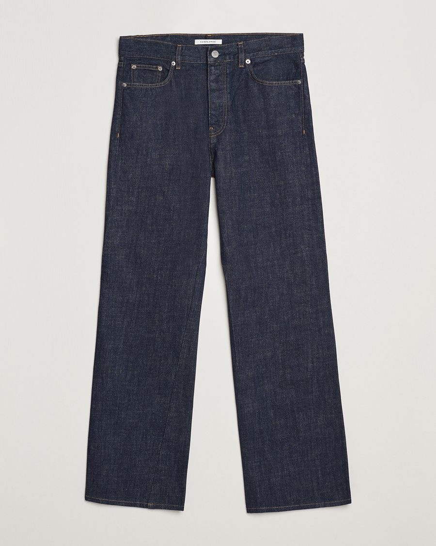Hombres | Pantalones | Sunflower | Straight Twist Jeans Simple Rinse Blue