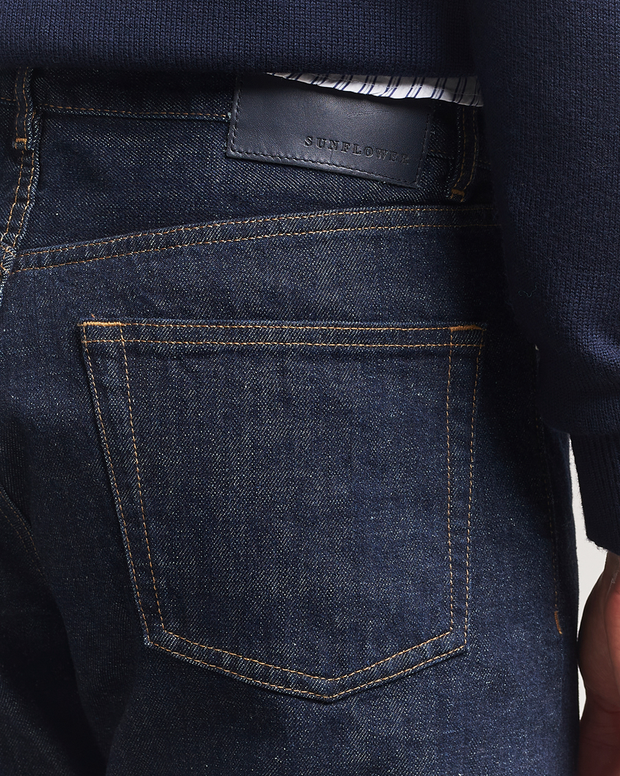 Hombres | Pantalones | Sunflower | Straight Twist Jeans Simple Rinse Blue