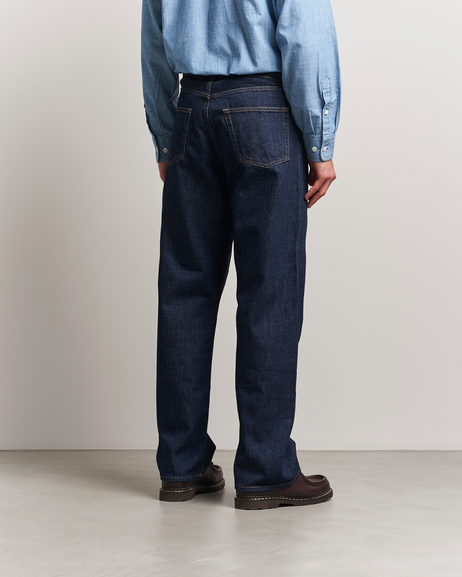 Hombres | Camisas | Sunflower | Loose Jeans Simple Rinse Blue