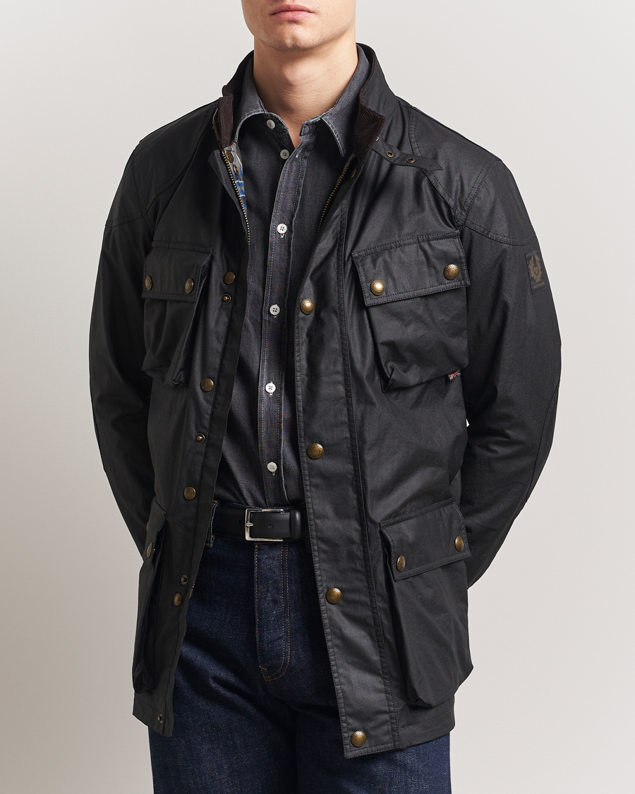 Hombres | Abrigos y chaquetas | Belstaff | Trailmaster Wax Jacket Black