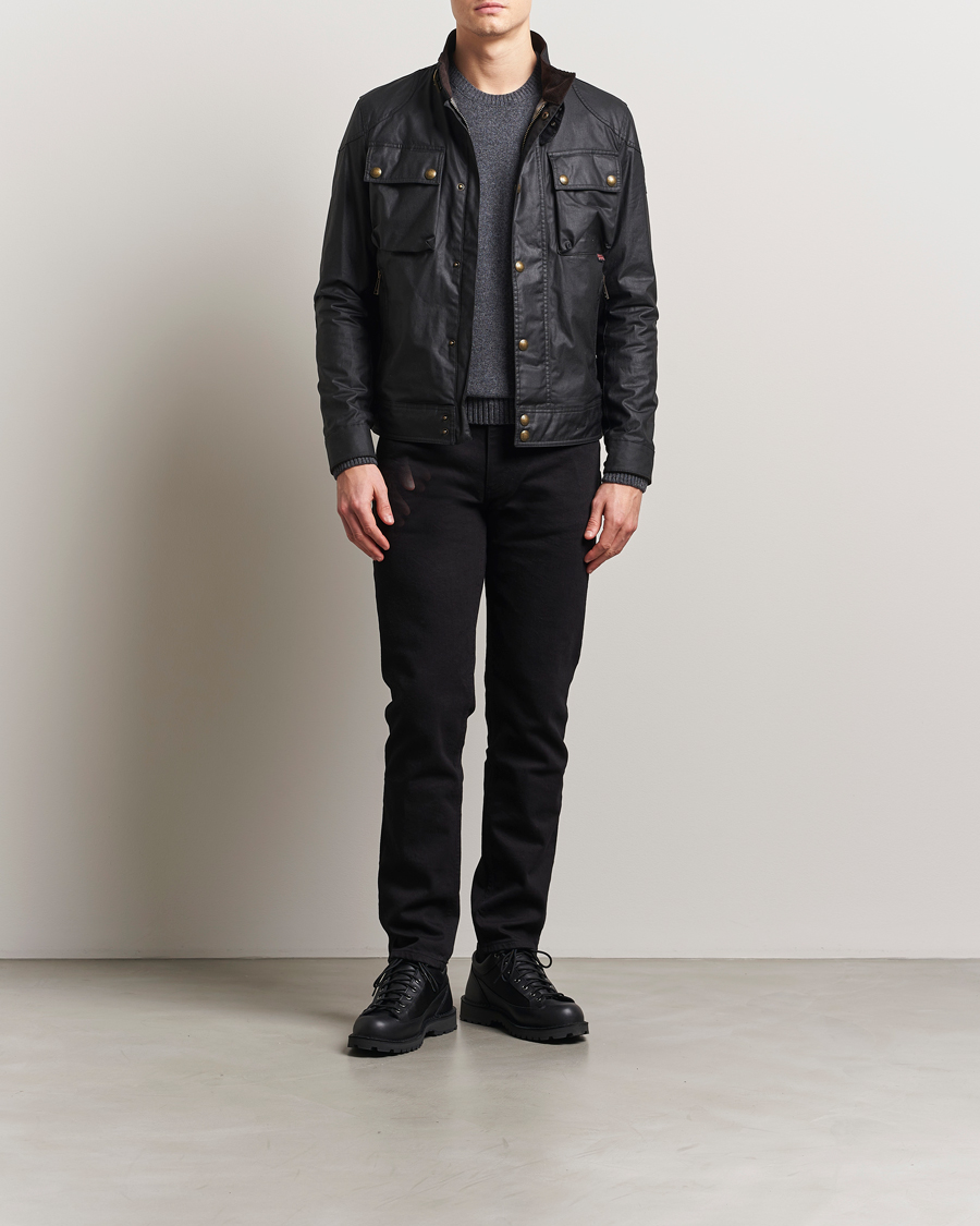 Hombres | Abrigos y chaquetas | Belstaff | Racemaster Waxed Jacket Black