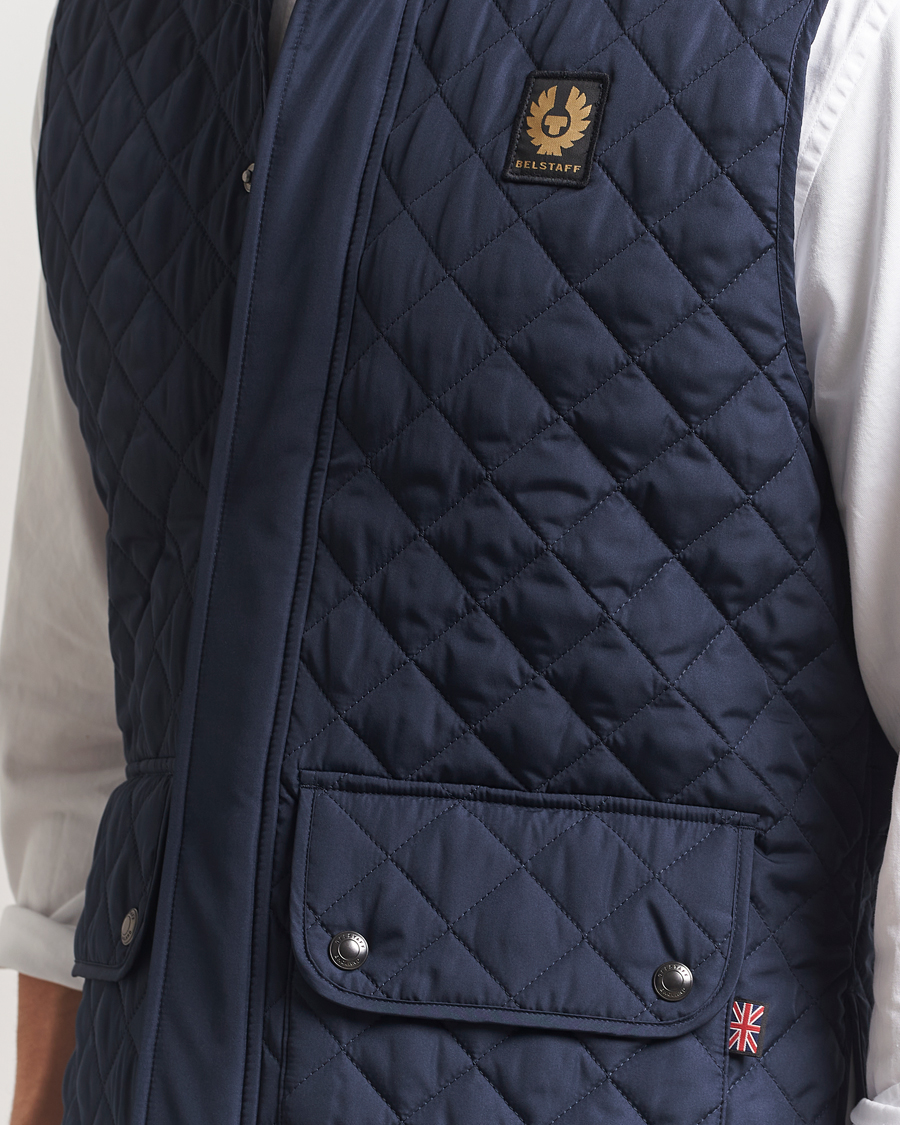 Hombres | Chalecos | Belstaff | Icon Gilet Dark Ink