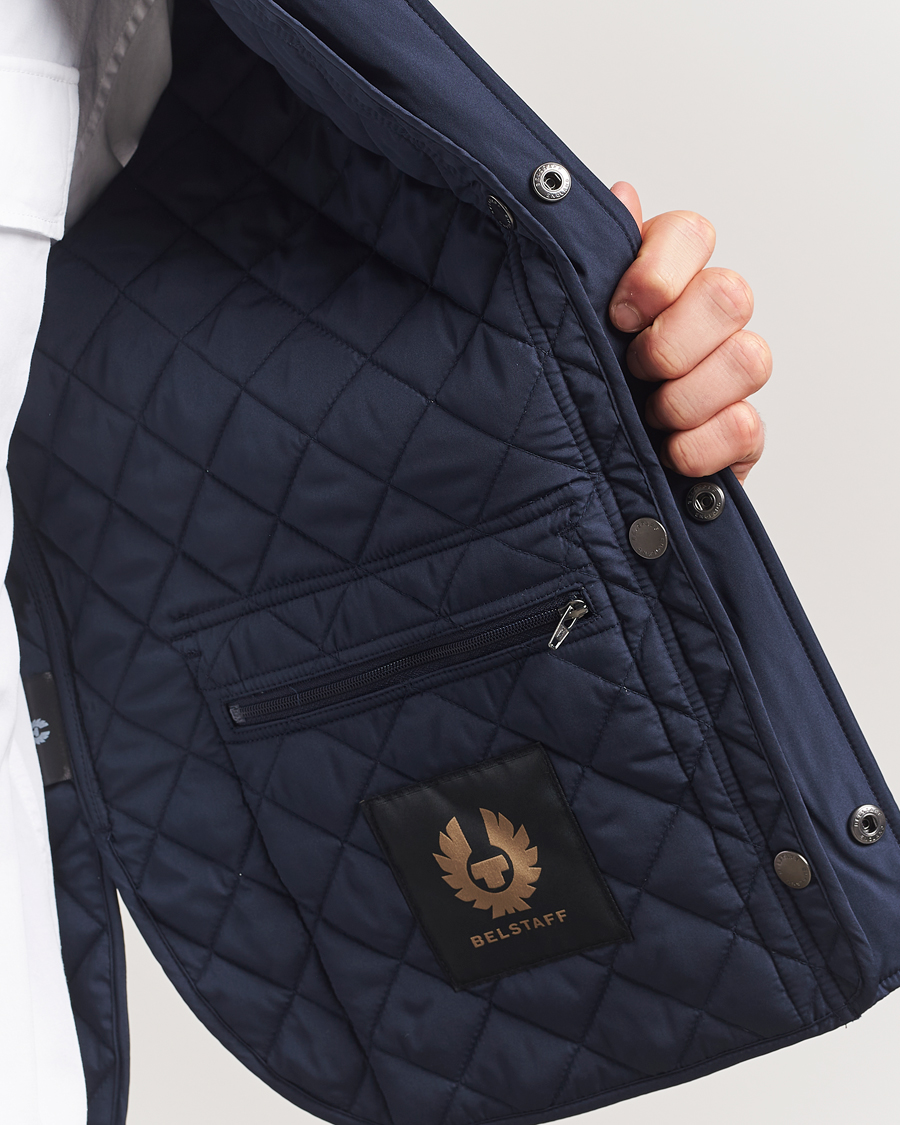 Hombres | Chalecos | Belstaff | Icon Gilet Dark Ink