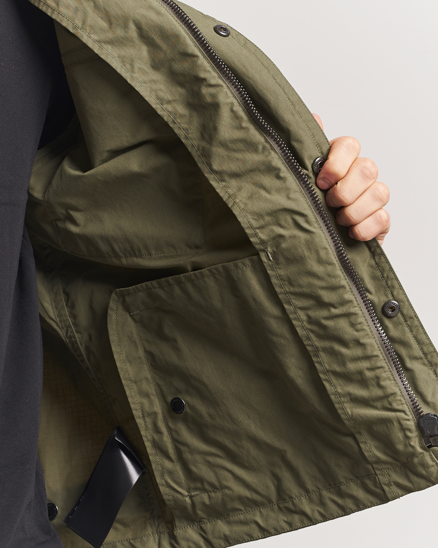 Hombres | Abrigos y chaquetas | Belstaff | Service Racemaster Ripstop Jacket Surplus Green