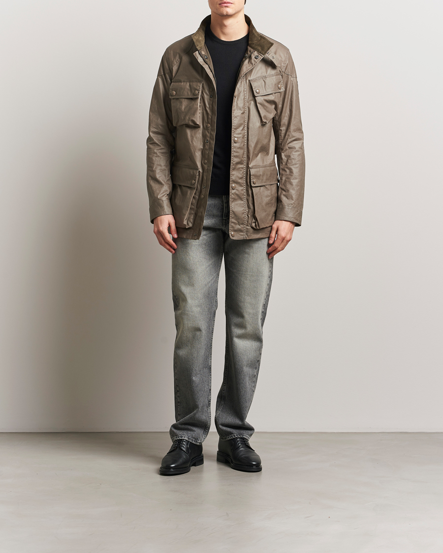 Hombres | Abrigos y chaquetas | Belstaff | Trailmaster Waxed Jacket Dark Pumice