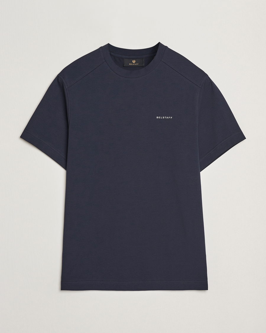 Hombres | Camisetas | Belstaff | Alloy Cotton T-Shirt Navy