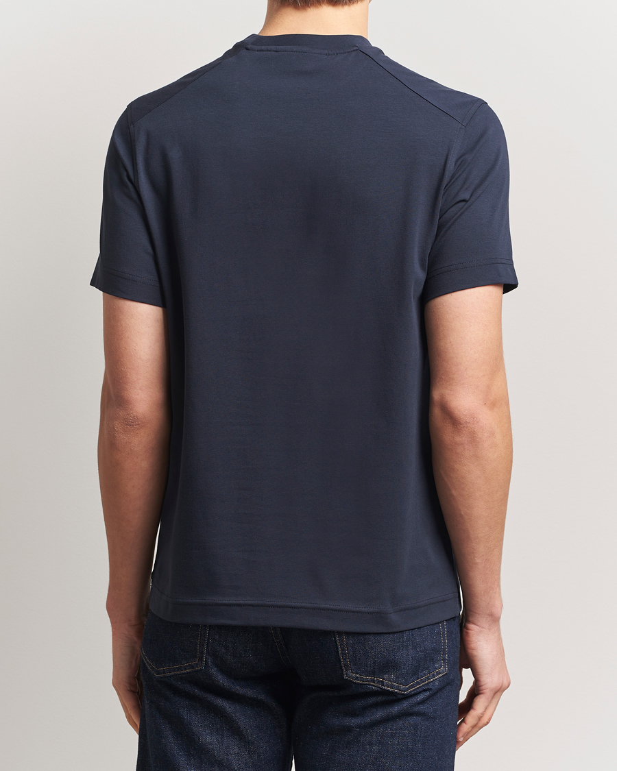 Hombres | Camisetas | Belstaff | Alloy Cotton T-Shirt Navy