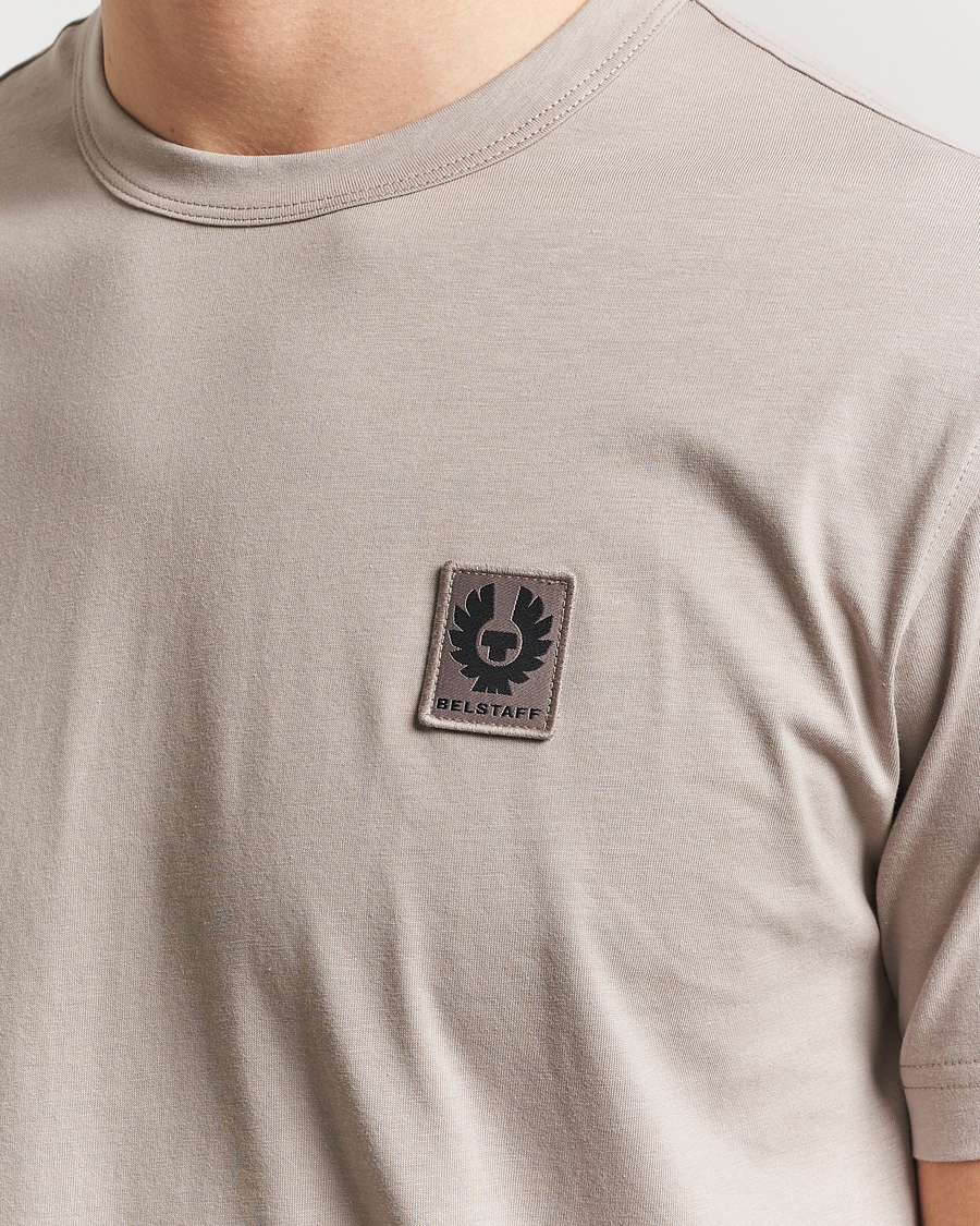 Hombres | Camisetas | Belstaff | Cotton Logo T-Shirt Pumice