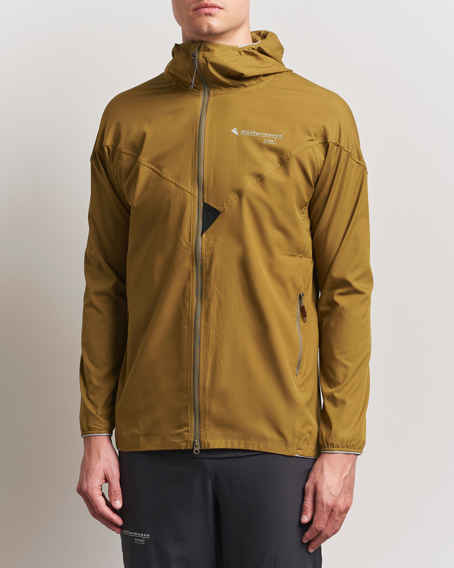Hombres | Abrigos y chaquetas | Klättermusen | Eitre Zip Hood Windbreaker Jacket Juniper Green