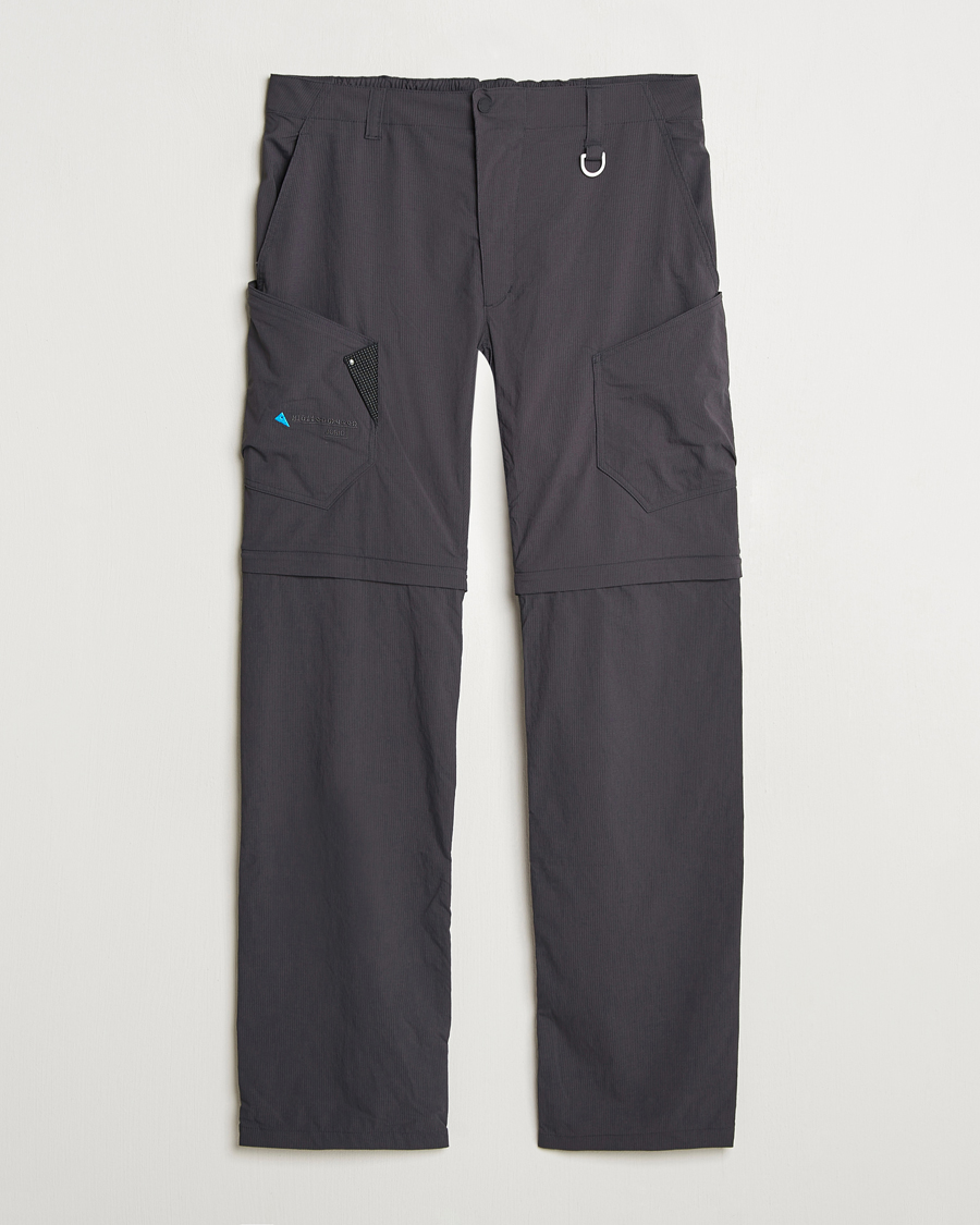 Hombres | Pantalones | Klättermusen | Jorid Zip Off Pants Raven