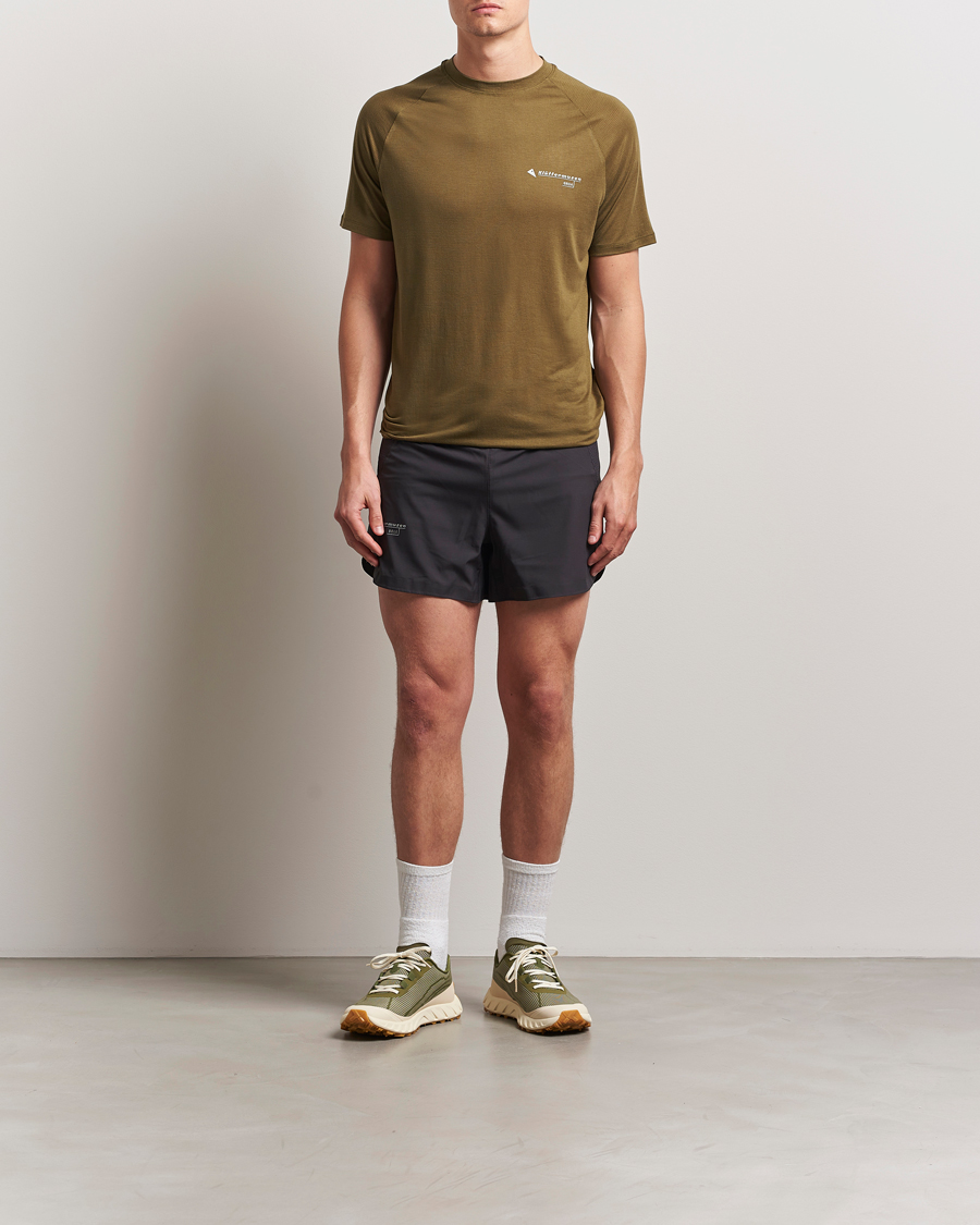 Hombres | Pantalones cortos | Klättermusen | Bele Running Shorts Raven