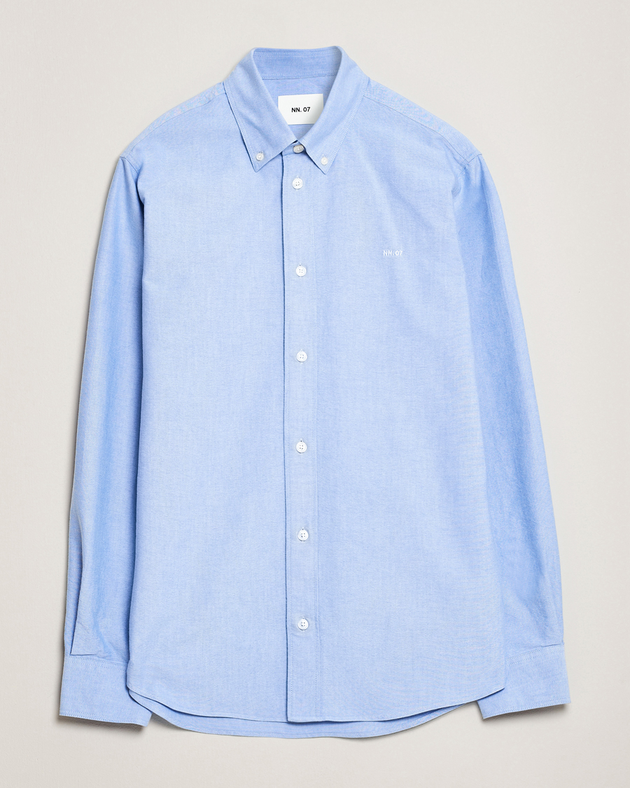 Hombres | Camisas | NN07 | Colby Oxford Shirt Light Blue