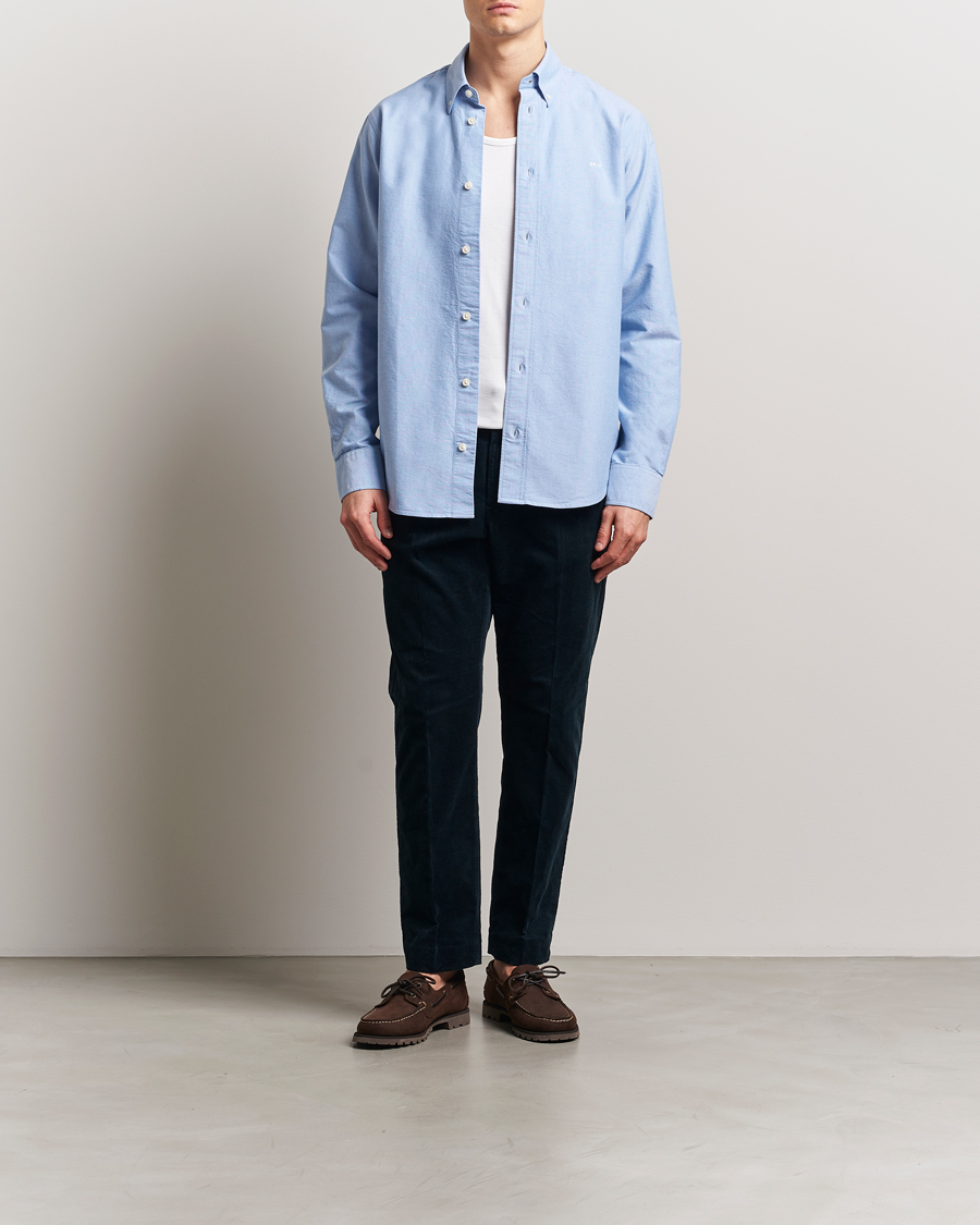 Hombres | Camisas | NN07 | Colby Oxford Shirt Light Blue