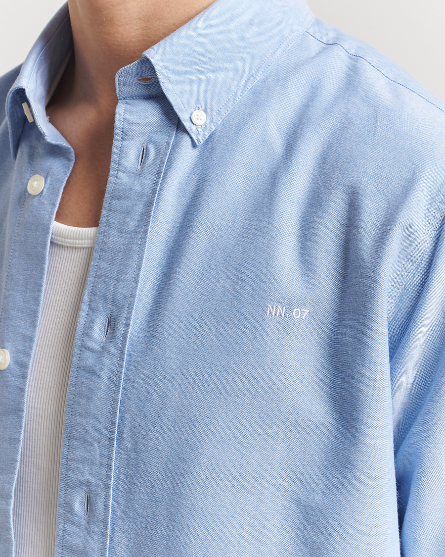 Hombres | Camisas | NN07 | Colby Oxford Shirt Light Blue