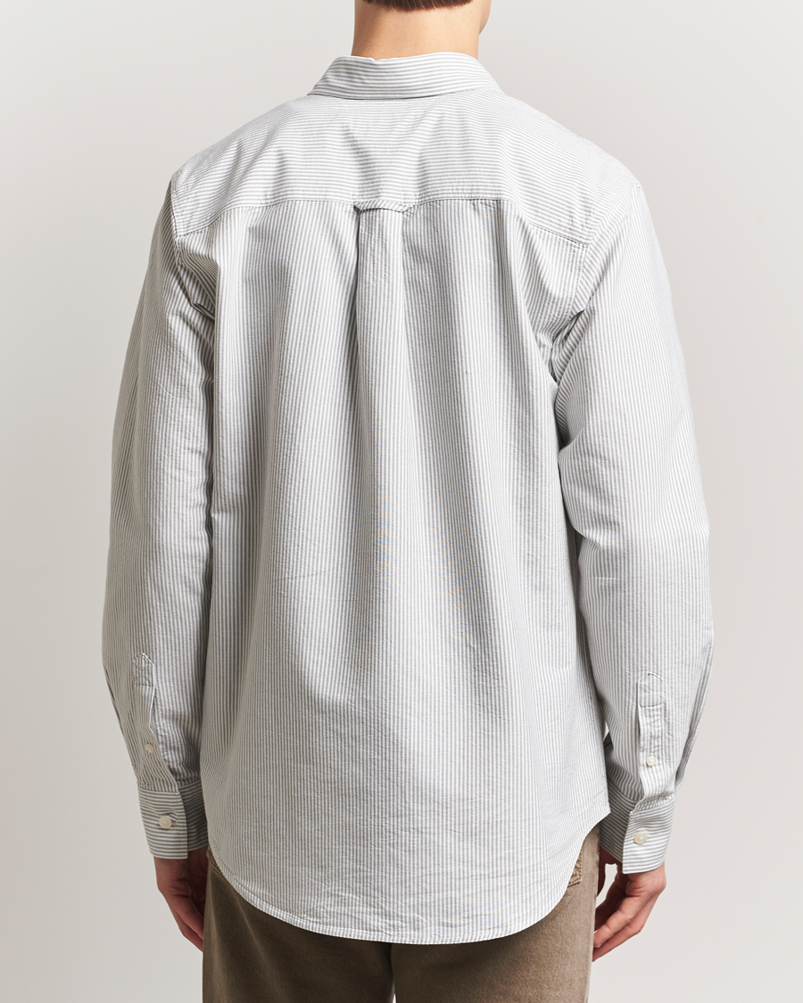 Hombres | Camisas | NN07 | Colby Oxford Shirt Green/White