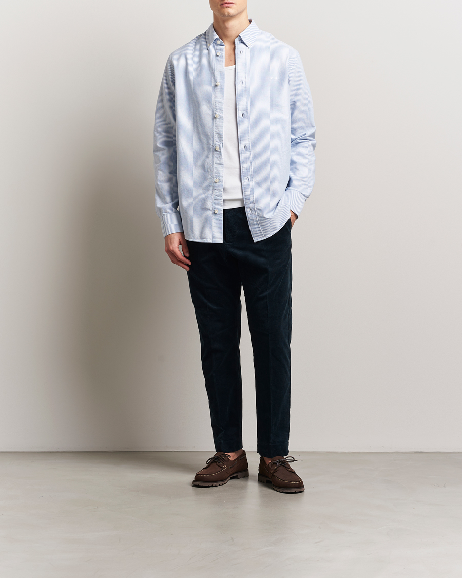 Hombres | Camisas | NN07 | Colby Oxford Shirt Blue/White