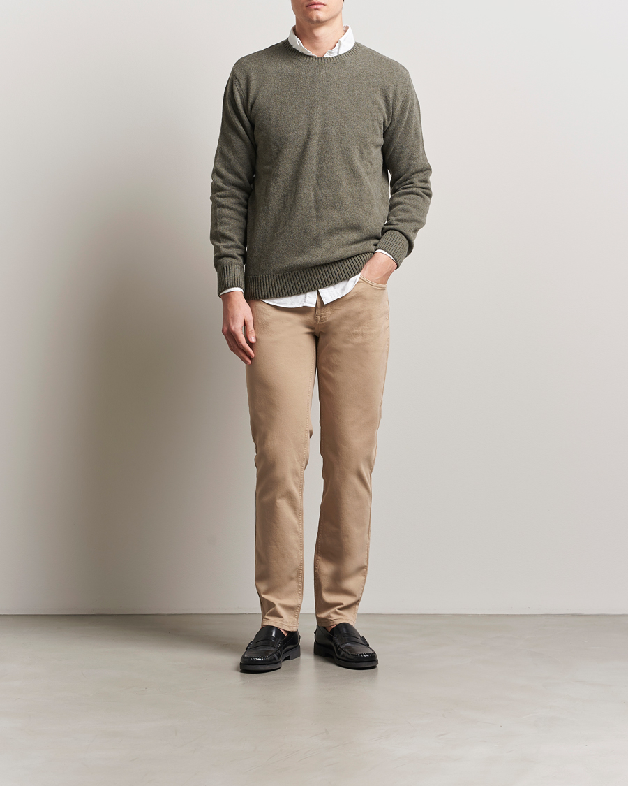 Hombres | Pantalones | NN07 | Tony 5-Pocket Pants Khaki Beige