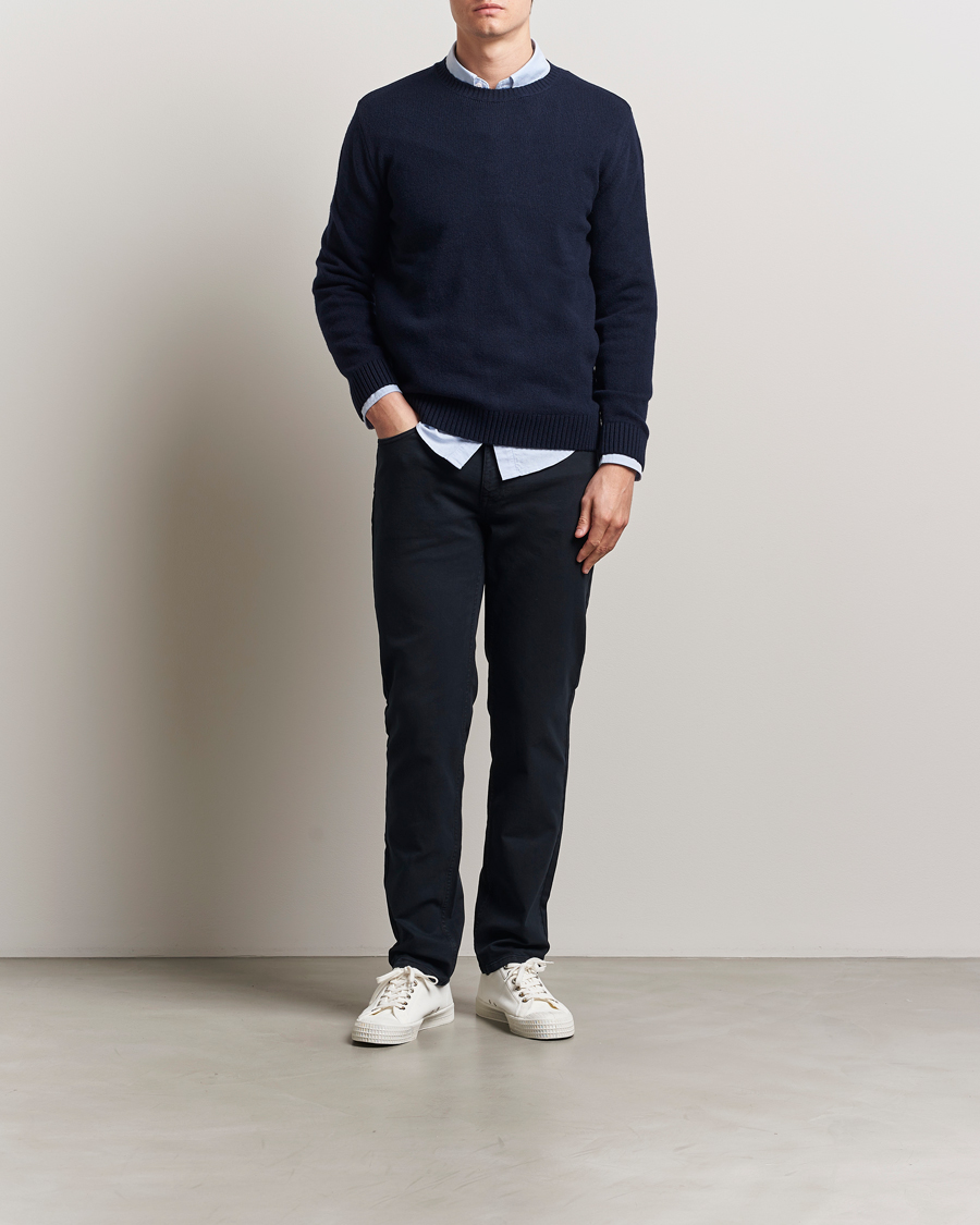 Hombres | Pantalones | NN07 | Tony 5-Pocket Pants Navy Blue