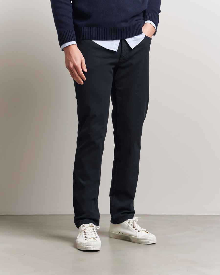 Hombres | Pantalones | NN07 | Tony 5-Pocket Pants Navy Blue