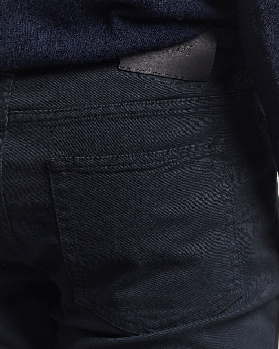 Hombres | Pantalones | NN07 | Tony 5-Pocket Pants Navy Blue