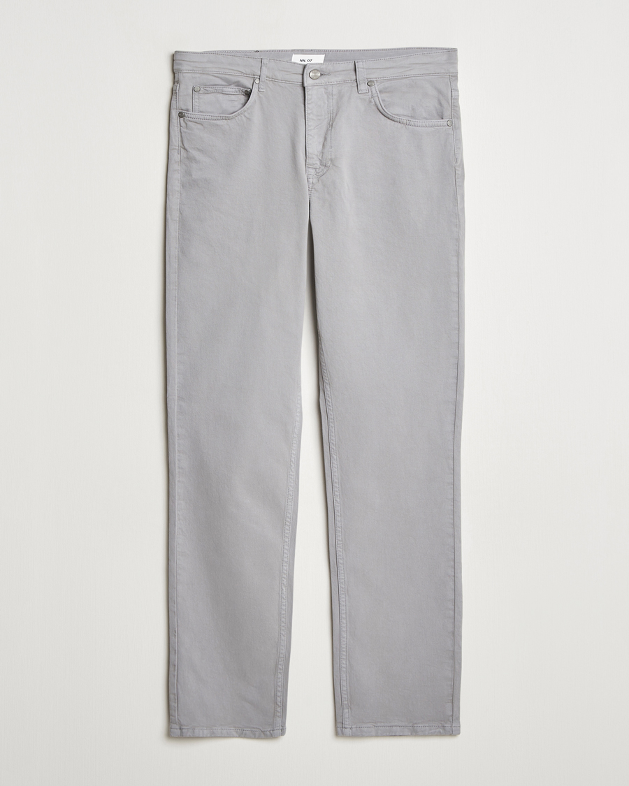 Hombres | Pantalones | NN07 | Tony 5-Pocket Pants Sable Grey