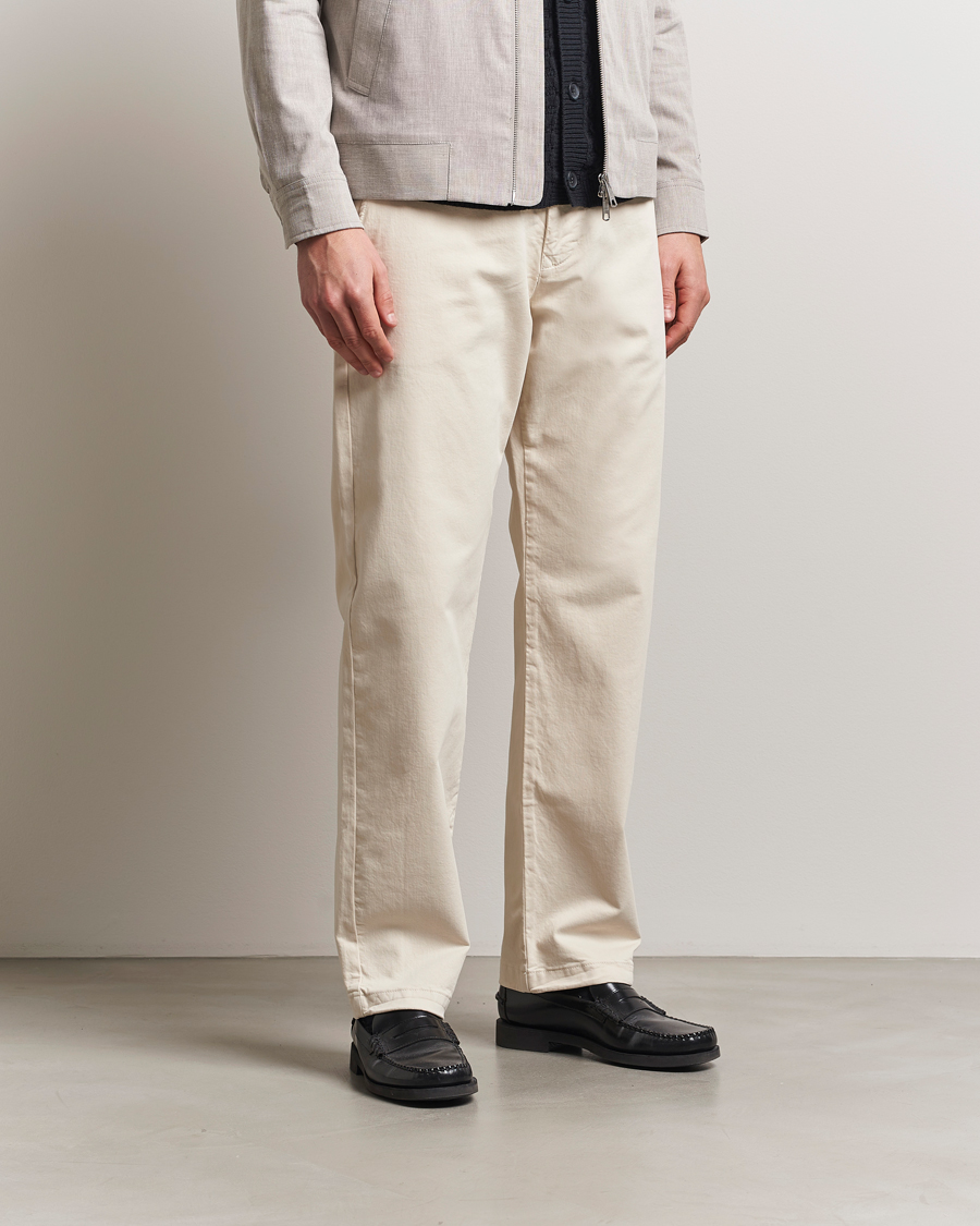 Hombres | Pantalones | NN07 | Aden Regular Fit Chinos Ivory