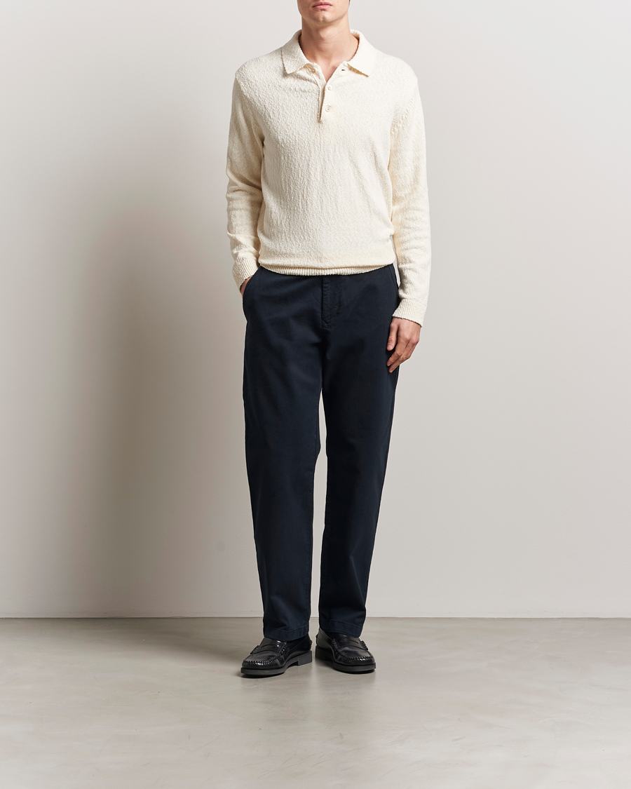 Hombres | Pantalones | NN07 | Aden Regular Fit Chinos Navy Blue