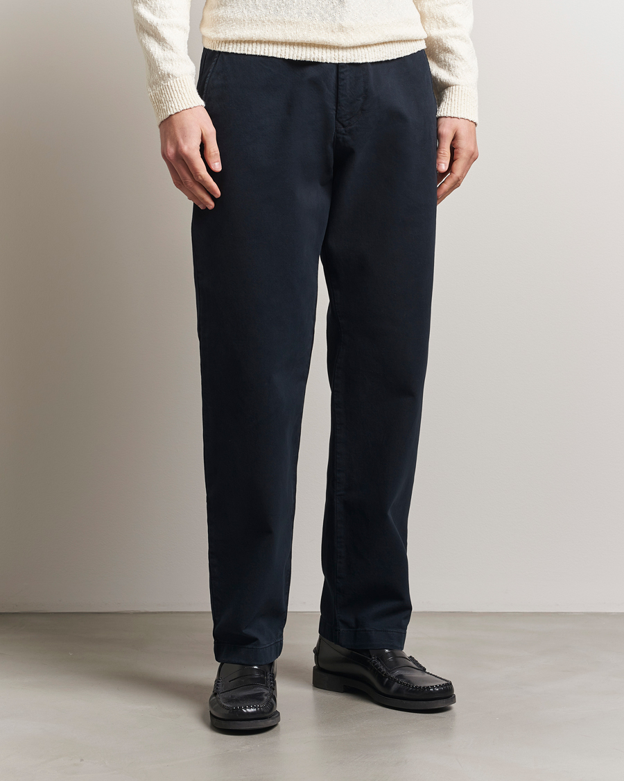 Hombres | Pantalones | NN07 | Aden Regular Fit Chinos Navy Blue