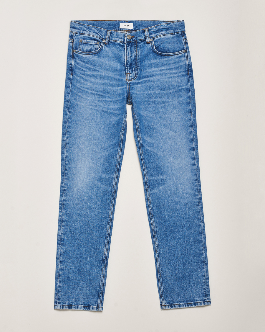 Hombres | Pantalones | NN07 | Tony Slim Fit Stretch Jeans Light Blue