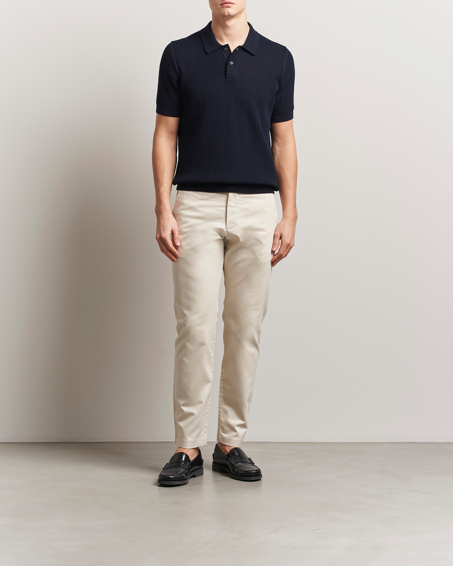 Hombres | Pantalones | NN07 | Theo Regular Fit Stretch Chinos Ivory