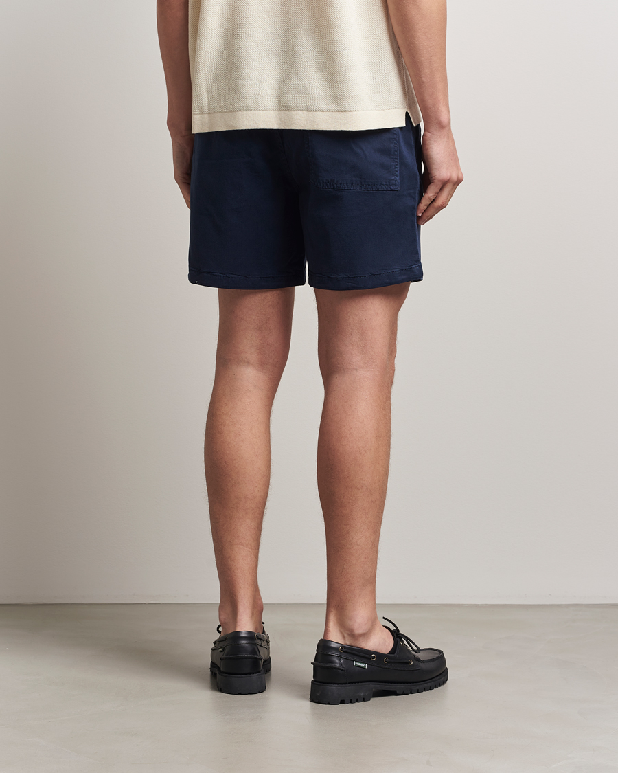 Hombres | Pantalones cortos | NN07 | Gregor Drawstring Shorts Navy Blue