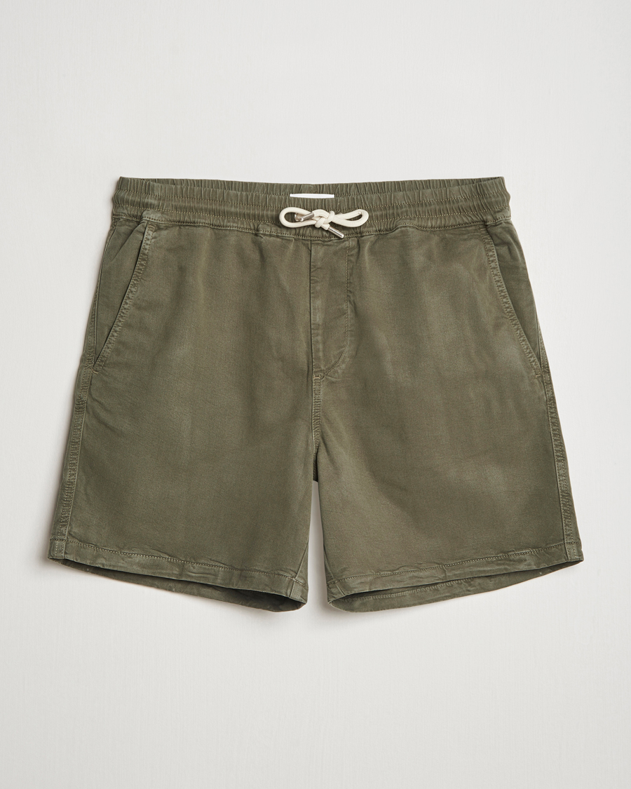 Hombres | Pantalones cortos | NN07 | Gregor Drawstring Shorts Capers Green