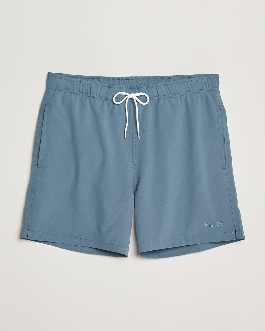 Hombres | Bañadores | NN07 | Jules Swimshorts Bering Blue