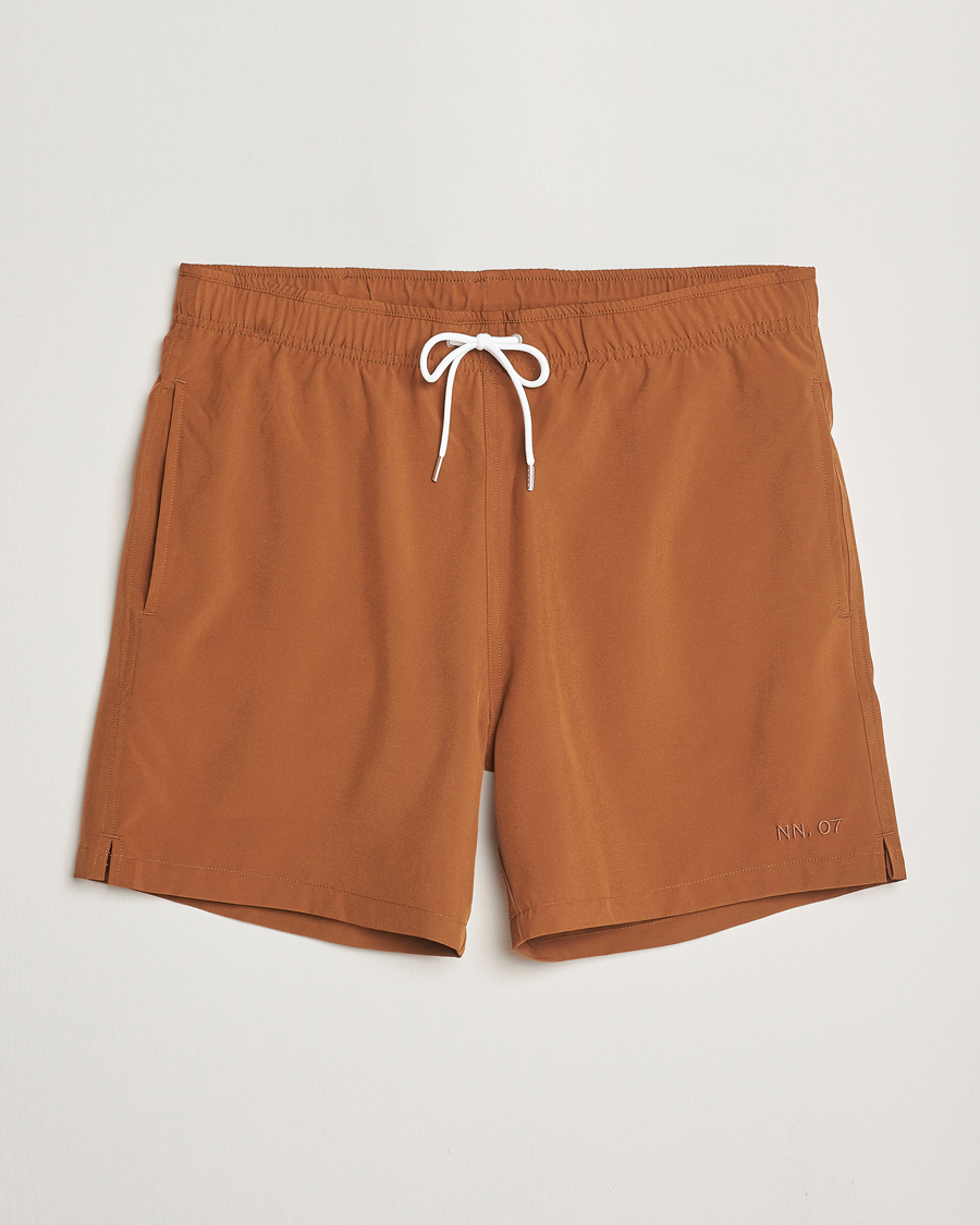 Hombres | Bañadores | NN07 | Jules Swimshorts Caramel