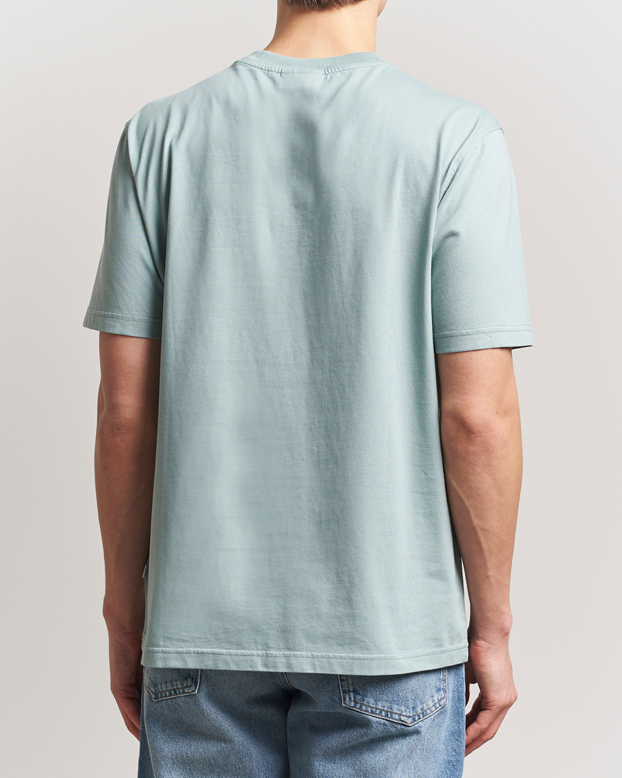 Hombres | Camisetas | NN07 | Adam Pima Crew Neck T-Shirt Steely Blue