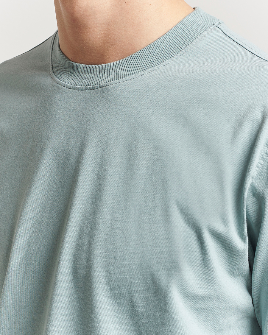 Hombres | Camisetas | NN07 | Adam Pima Crew Neck T-Shirt Steely Blue