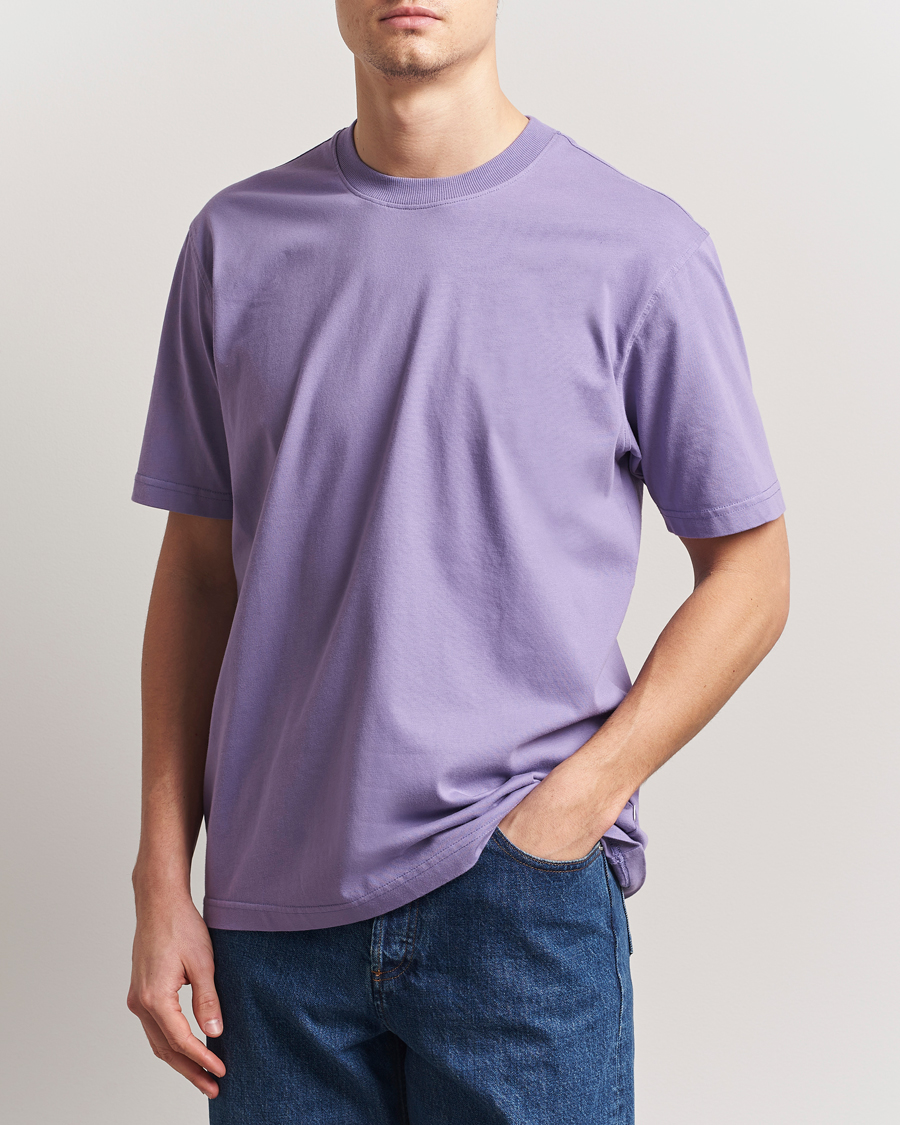 Hombres | Camisetas | NN07 | Adam Pima Crew Neck T-Shirt Violette