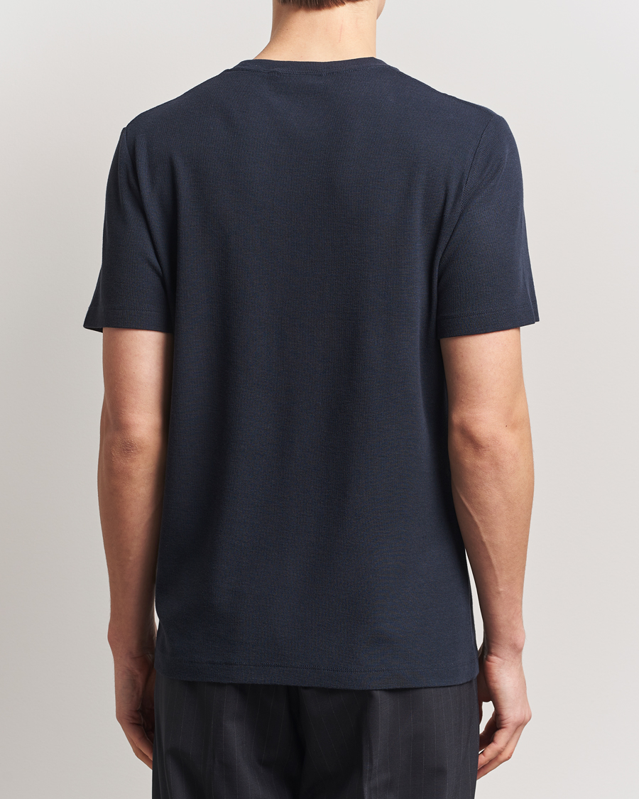 Hombres | Camisetas | NN07 | Clive Crew Neck T-Shirt Navy Blue