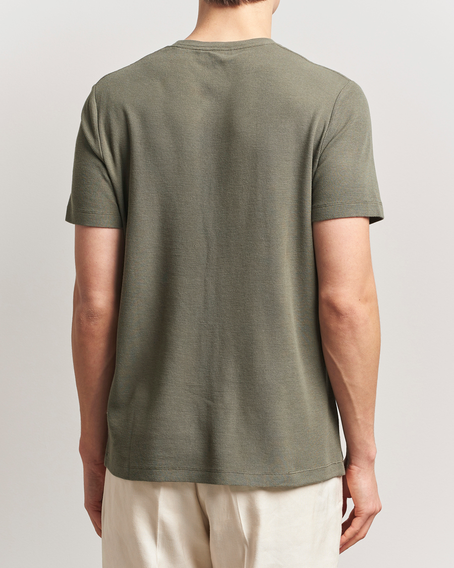 Hombres | Camisetas | NN07 | Clive Crew Neck T-Shirt Capers Green