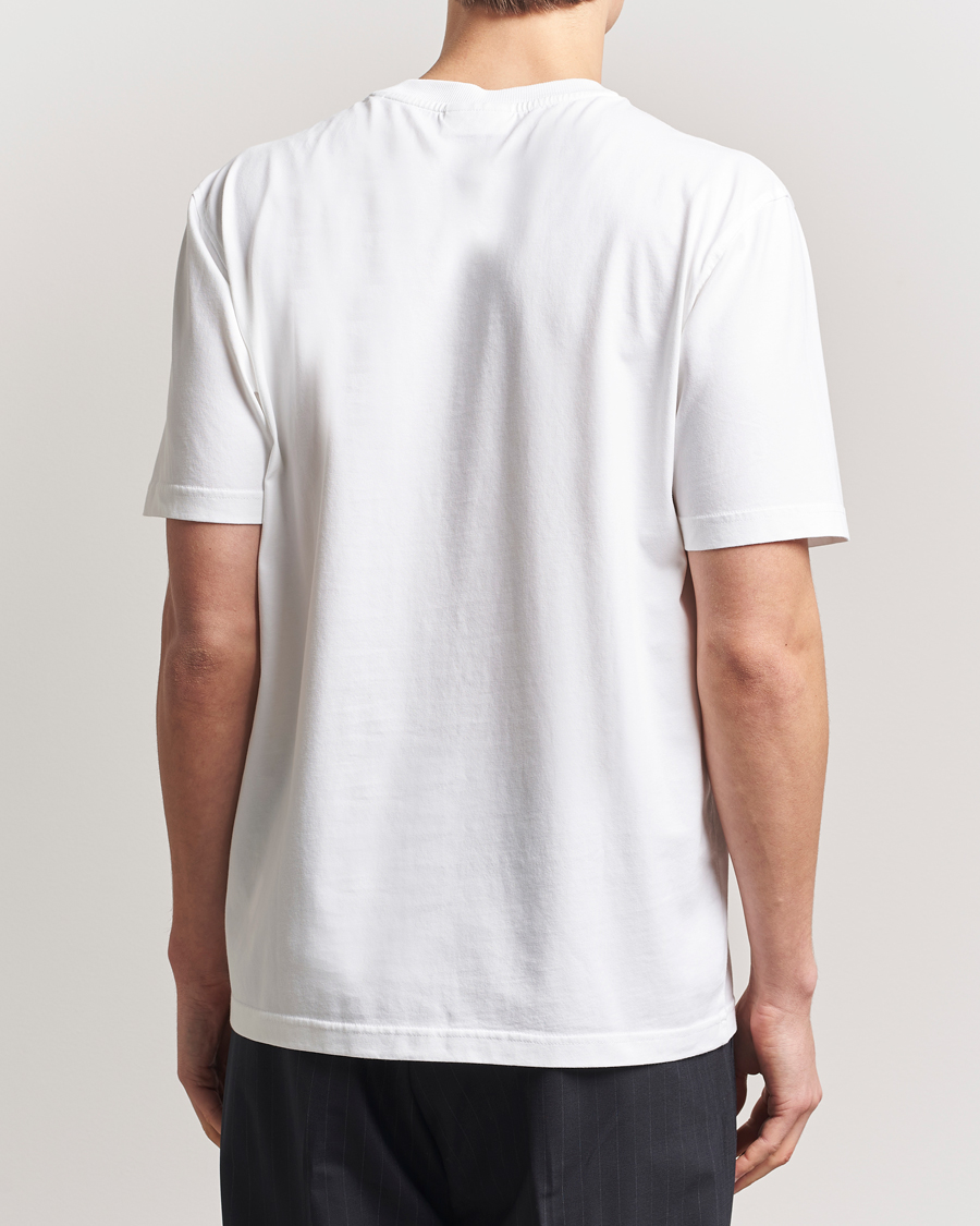 Hombres | Camisetas | NN07 | Adam Printed Crew Neck T-Shirt White