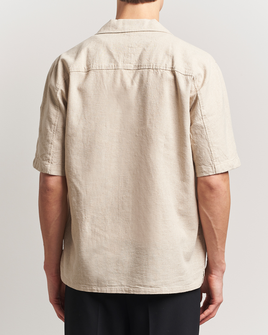 Hombres | Camisas | NN07 | Ole Printed Short Sleeve Shirt Oat