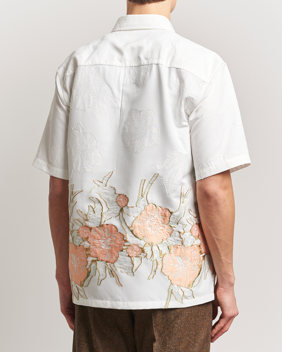 Hombres | Camisas | NN07 | Freddy Flower Short Sleeve Shirt White Multi