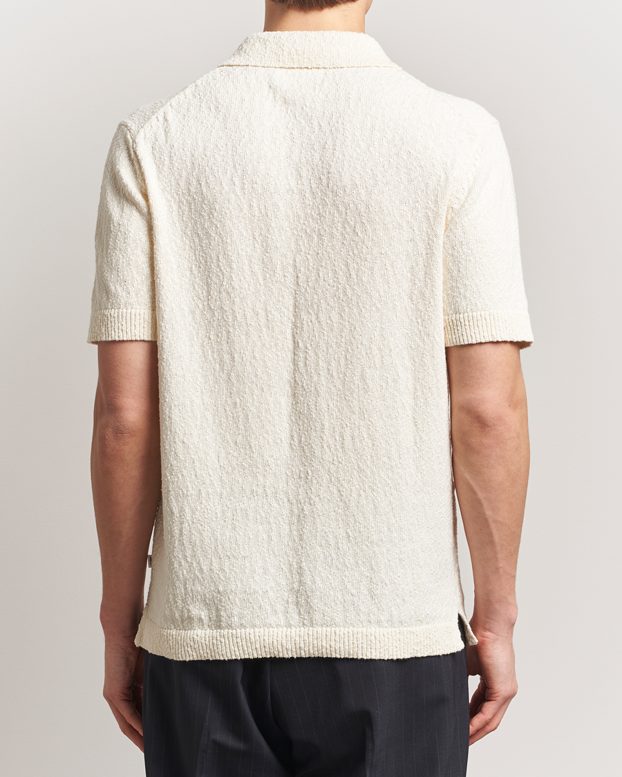 Hombres | Polos | NN07 | Randy Knitted Polo Ecru