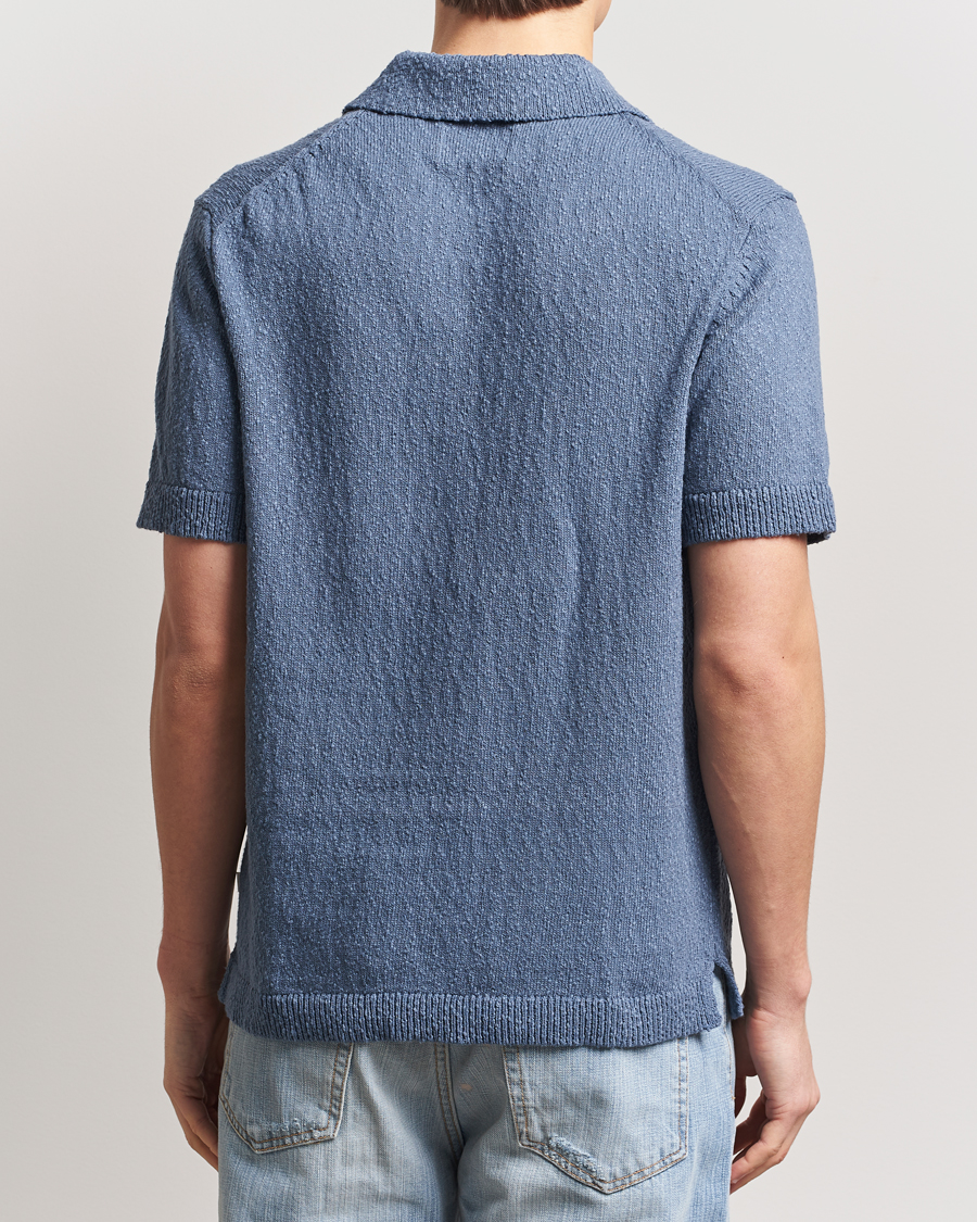 Hombres | Polos | NN07 | Randy Knitted Polo Bering Blue