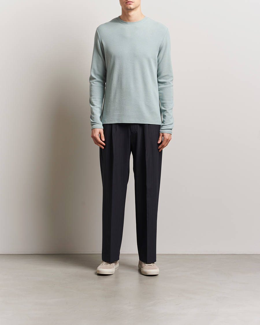 Hombres | Jerséis y prendas de punto | NN07 | Clive Knitted Sweater Steely Blue