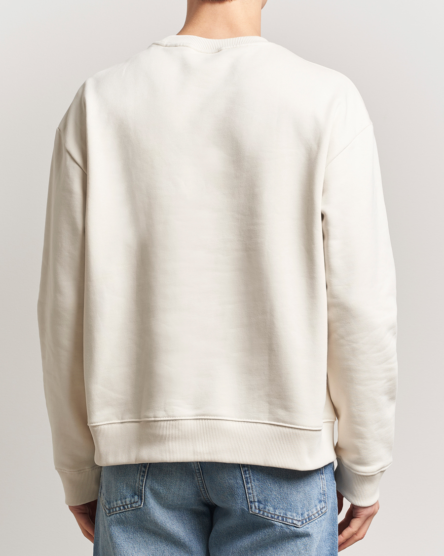 Hombres | Jerséis y prendas de punto | NN07 | David Crew Neck Sweatshirt Ivory
