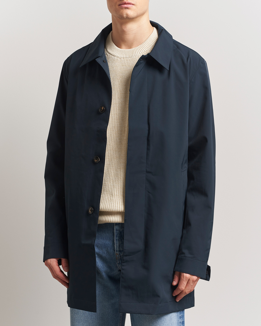 Hombres | Abrigos y chaquetas | NN07 | Kim Waterproof Car Coat Navy Blue