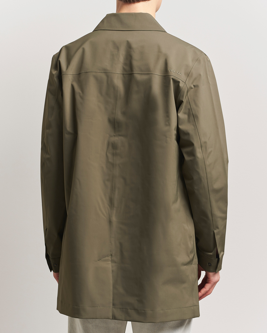 Hombres | Abrigos y chaquetas | NN07 | Kim Waterproof Car Coat Capers Green